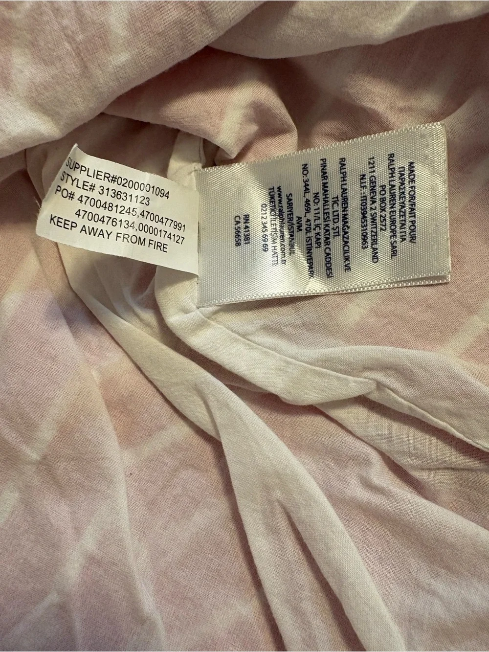Polo Ralph Lauren Girls Pink White Striped Sleeveless Fit & Flare Dress
